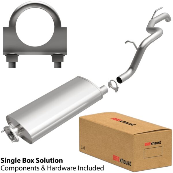 BRExhaust 2002-2007 Jeep Liberty Direct-Fit Replacement Exhaust System