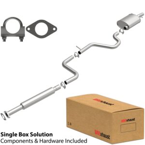 BRExhaust 2005-2008 Pontiac Grand Prix V6 3.8L Direct-Fit Replacement Exhaust System