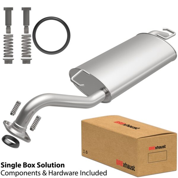 BRExhaust 2005-2008 Toyota Corolla L4 1.8L Direct-Fit Replacement Exhaust System