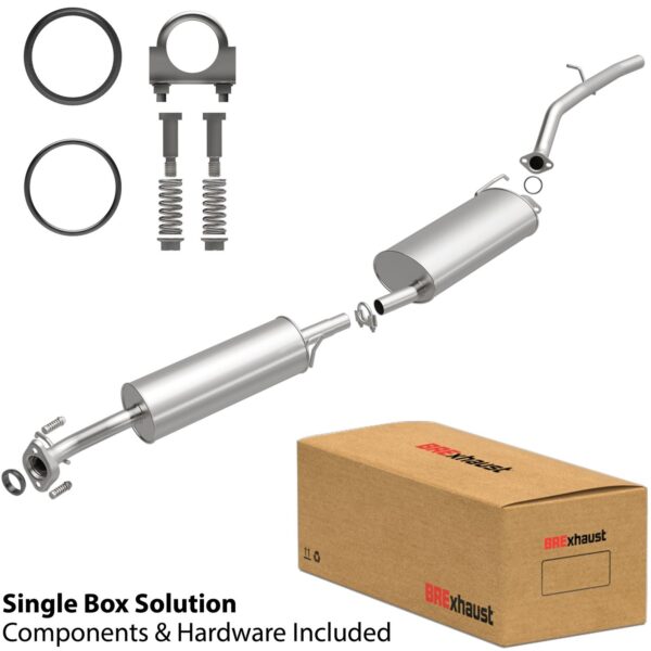 BRExhaust 2003-2011 Honda Element L4 2.4L Direct-Fit Replacement Exhaust System