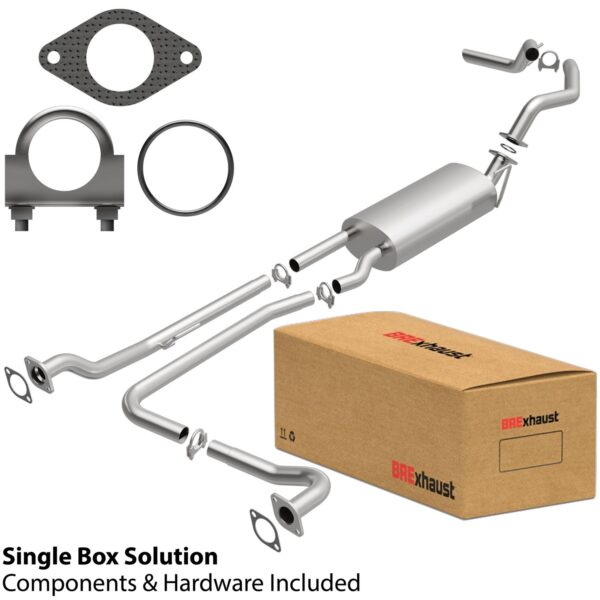 BRExhaust 2007-2015 Nissan Titan V8 5.6L Direct-Fit Replacement Exhaust System