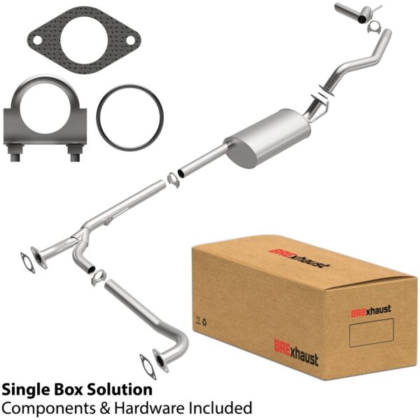 BRExhaust 2004-2006 Nissan Titan V8 5.6L Direct-Fit Replacement Exhaust System