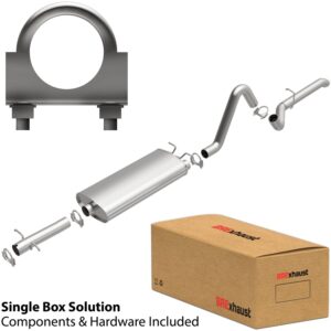 BRExhaust 2000-2003 Dodge Durango V8 4.7L Direct-Fit Replacement Exhaust System