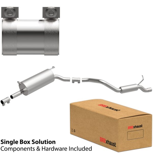 BRExhaust 2010-2013 Ford Transit Connect L4 2.0L Direct-Fit Replacement Exhaust System