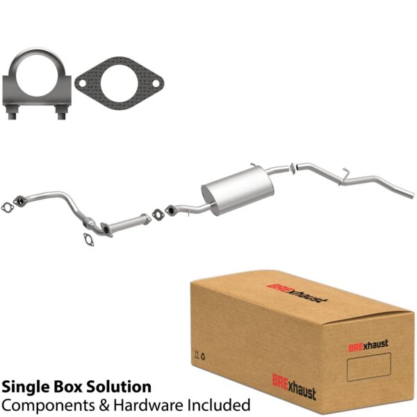 BRExhaust 2000-2004 Nissan Xterra V6 3.3L Direct-Fit Replacement Exhaust System