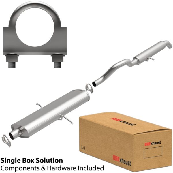 BRExhaust Direct-Fit Replacement Exhaust System 106-0114