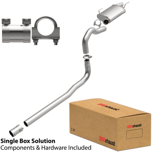 BRExhaust 2005-2009 Ford Mustang V6 4.0L Direct-Fit Replacement Exhaust System