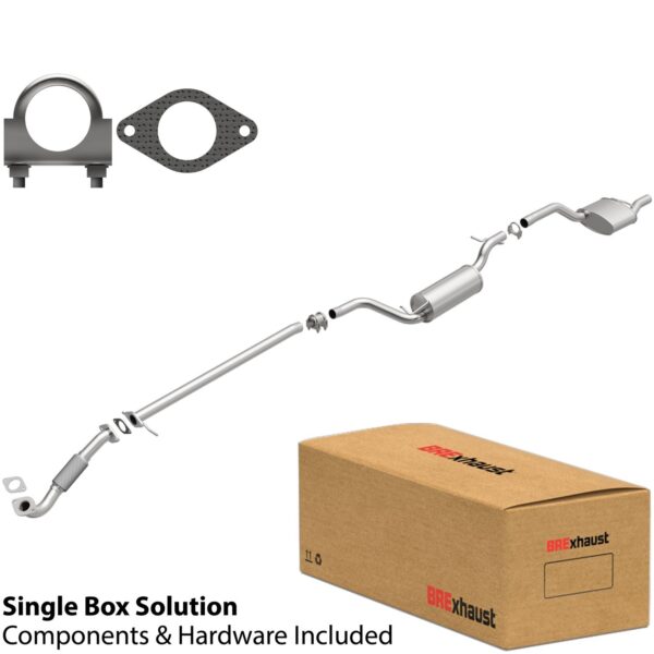 BRExhaust 2000-2004 Ford Focus L4 2.0L Direct-Fit Replacement Exhaust System