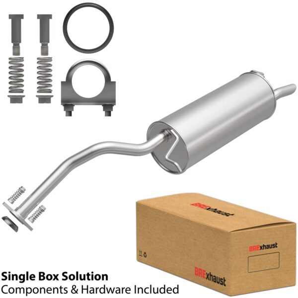 BRExhaust 2004-2009 Toyota Prius L4 1.5L Direct-Fit Replacement Exhaust System