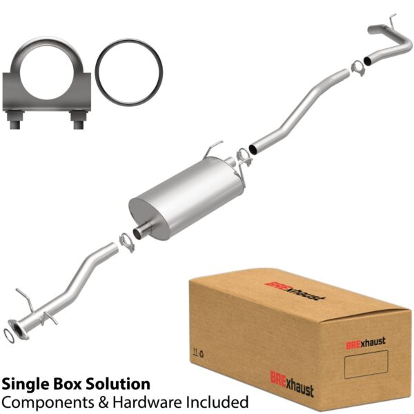 BRExhaust 1995-1998 Toyota T100 V6 3.4L Direct-Fit Replacement Exhaust System