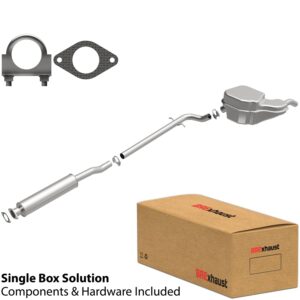 BRExhaust 2001-2007 Volvo V70 Direct-Fit Replacement Exhaust System