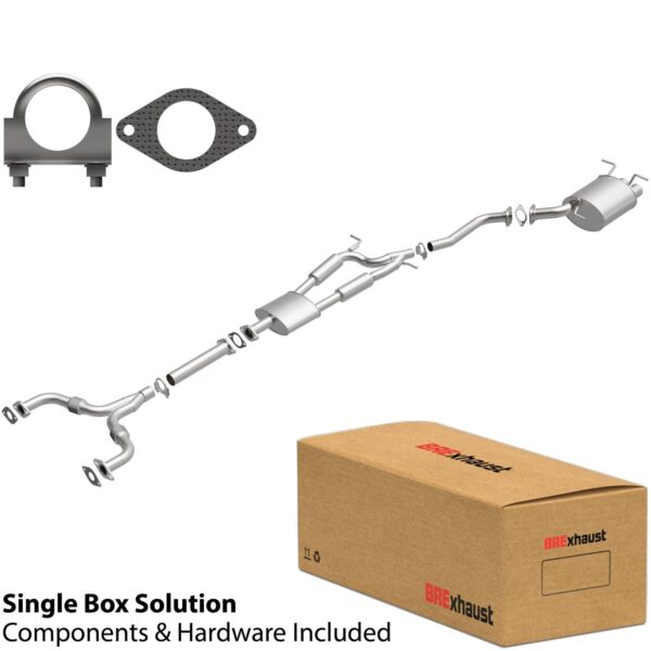 BRExhaust 2003-2004 INFINITI G35 V6 3.5L Direct-Fit Replacement Exhaust System