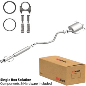 BRExhaust 2009-2014 Nissan Cube L4 1.8L Direct-Fit Replacement Exhaust System