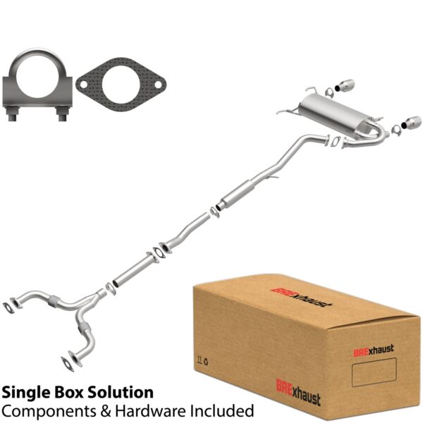 BRExhaust 2003-2007 INFINITI G35 V6 3.5L Direct-Fit Replacement Exhaust System