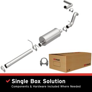 BRExhaust 1997-1999 Dodge Dakota Direct-Fit Replacement Exhaust System