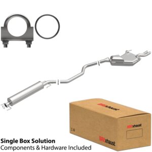 BRExhaust 1999-2003 Saab 9-5 V6 3.0L Direct-Fit Replacement Exhaust System