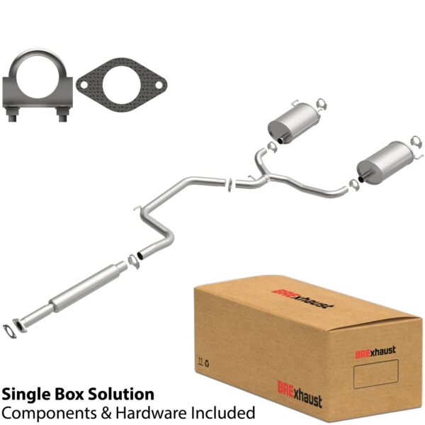 BRExhaust 1997-2002 Pontiac Grand Prix V6 3.8L Direct-Fit Replacement Exhaust System