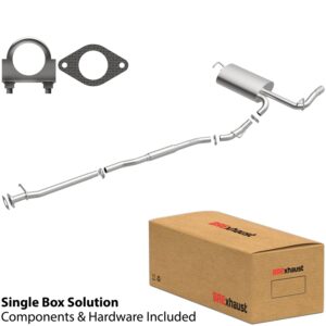 BRExhaust 2008-2010 Nissan Rogue L4 2.5L Direct-Fit Replacement Exhaust System