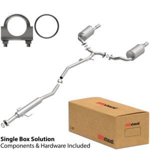 BRExhaust 2003-2008 Mazda 6 L4 2.3L Direct-Fit Replacement Exhaust System