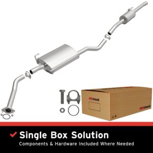 BRExhaust 1998-2000 Toyota Sienna V6 3.0L Direct-Fit Replacement Exhaust System