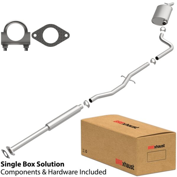 BRExhaust 2006-2008 Buick Lucerne V6 3.8L Direct-Fit Replacement Exhaust System