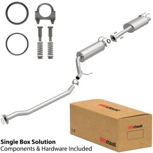 BRExhaust 2007-2011 Honda Civic L4 2.0L Direct-Fit Replacement Exhaust System