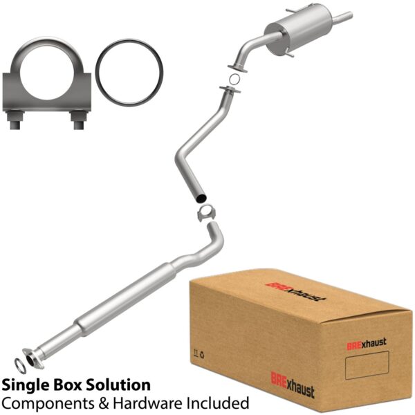 BRExhaust 1999-2003 Mazda Protege Direct-Fit Replacement Exhaust System