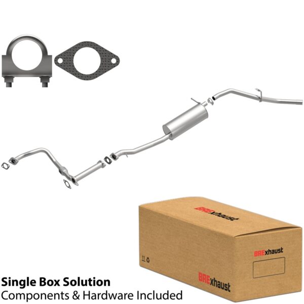 BRExhaust 1999-2002 Nissan Frontier V6 3.3L Direct-Fit Replacement Exhaust System