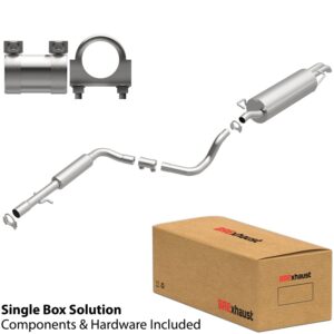 BRExhaust 1999-2005 Volkswagen Jetta Direct-Fit Replacement Exhaust System