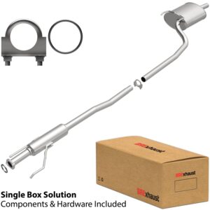 BRExhaust 2004-2007 Suzuki Aerio L4 2.3L Direct-Fit Replacement Exhaust System