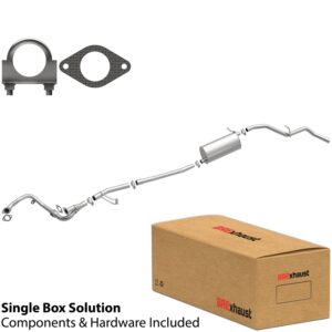 BRExhaust 2003-2004 Nissan Frontier V6 3.3L Direct-Fit Replacement Exhaust System