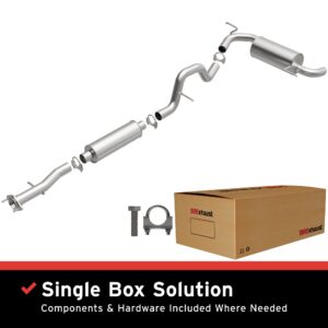 BRExhaust 2006-2007 Hummer H3 Direct-Fit Replacement Exhaust System