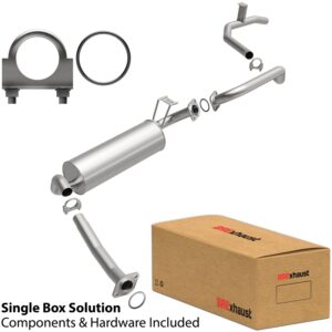 BRExhaust 1991-1992 Toyota Land Cruiser L6 4.0L Direct-Fit Replacement Exhaust System