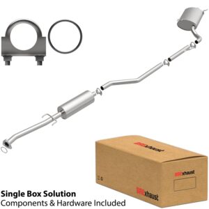 BRExhaust 2008-2012 Honda Accord L4 2.4L Direct-Fit Replacement Exhaust System