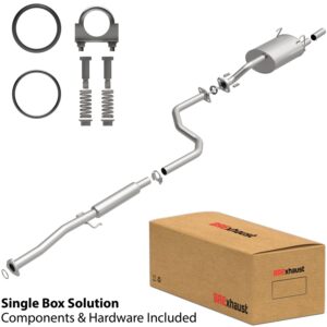 BRExhaust 1994-2001 Acura Integra L4 1.8L Direct-Fit Replacement Exhaust System