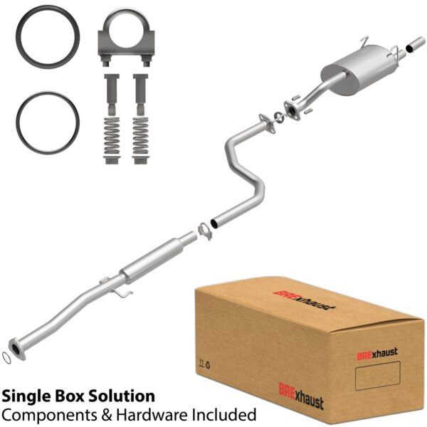 BRExhaust 1994-2001 Acura Integra L4 1.8L Direct-Fit Replacement Exhaust System