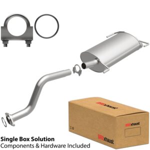 BRExhaust 1994-1996 Toyota Previa L4 2.4L Direct-Fit Replacement Exhaust System