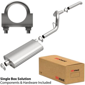 BRExhaust 1987-1992 Jeep Direct-Fit Replacement Exhaust System