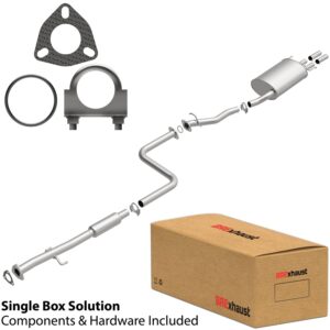 BRExhaust 1992-1993 Honda Accord L4 2.2L Direct-Fit Replacement Exhaust System