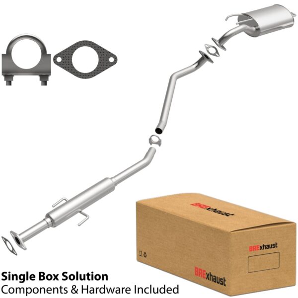 BRExhaust 2001-2006 Hyundai Elantra L4 2.0L Direct-Fit Replacement Exhaust System