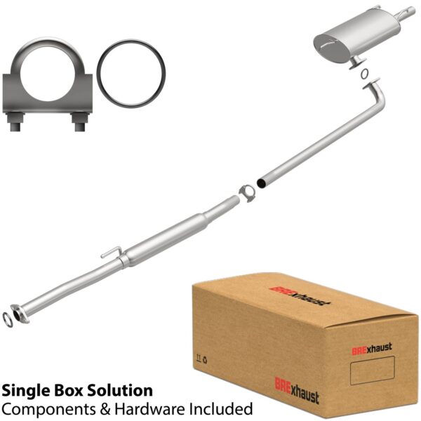 BRExhaust 1992-1996 Toyota Camry L4 2.2L Direct-Fit Replacement Exhaust System