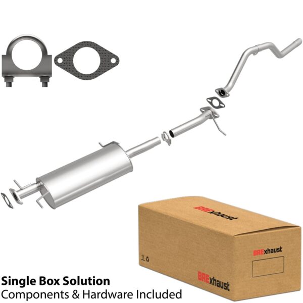 BRExhaust 2001-2002 Kia Sportage L4 2.0L Direct-Fit Replacement Exhaust System