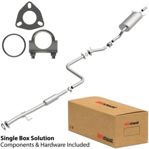 BRExhaust 1990-1993 Honda Accord L4 2.2L Direct-Fit Replacement Exhaust System