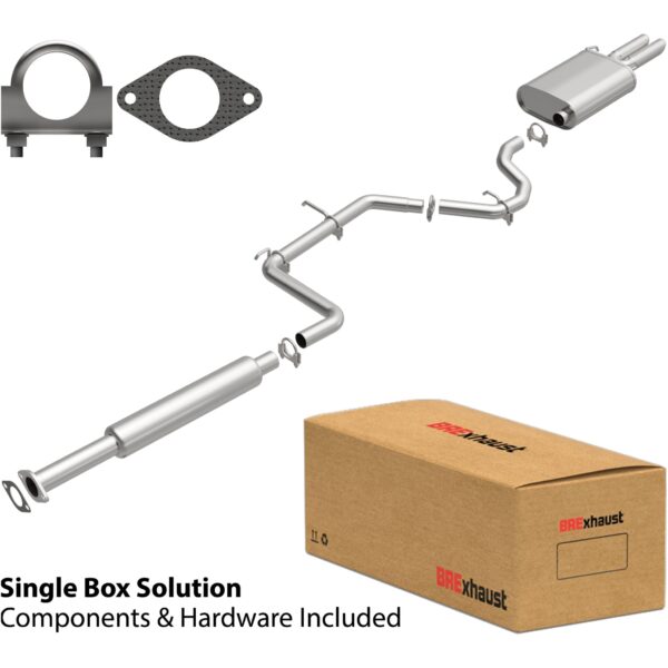 BRExhaust 1997-2004 Buick Regal V6 3.8L Direct-Fit Replacement Exhaust System