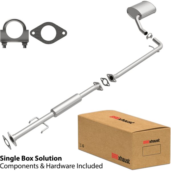 BRExhaust 2006-2010 Hyundai Sonata L4 2.4L Direct-Fit Replacement Exhaust System