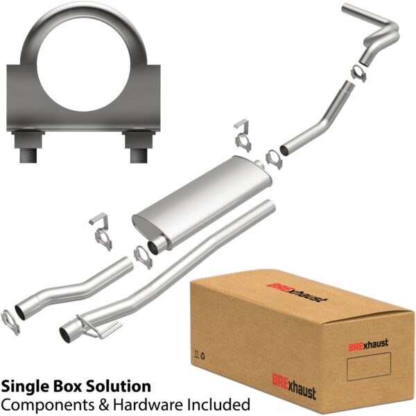 BRExhaust Direct-Fit Replacement Exhaust System 106-0474