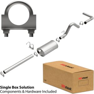 BRExhaust 1994-1996 Dodge Dakota Direct-Fit Replacement Exhaust System