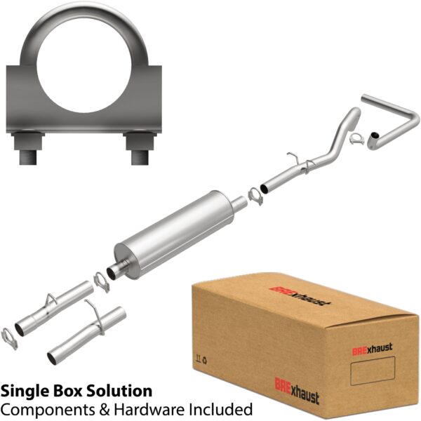 BRExhaust 1987-1996 Ford Direct-Fit Replacement Exhaust System