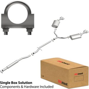 BRExhaust 2000-2008 Cadillac Direct-Fit Replacement Exhaust System