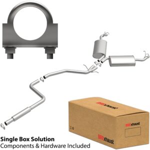 BRExhaust 1996-1999 Cadillac DeVille V8 4.6L Direct-Fit Replacement Exhaust System